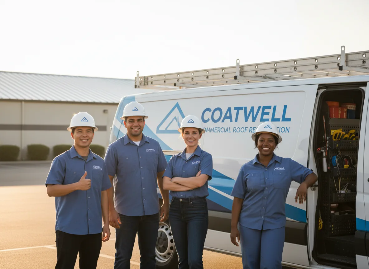 Commercial roof coating company in Williamsfield, IL